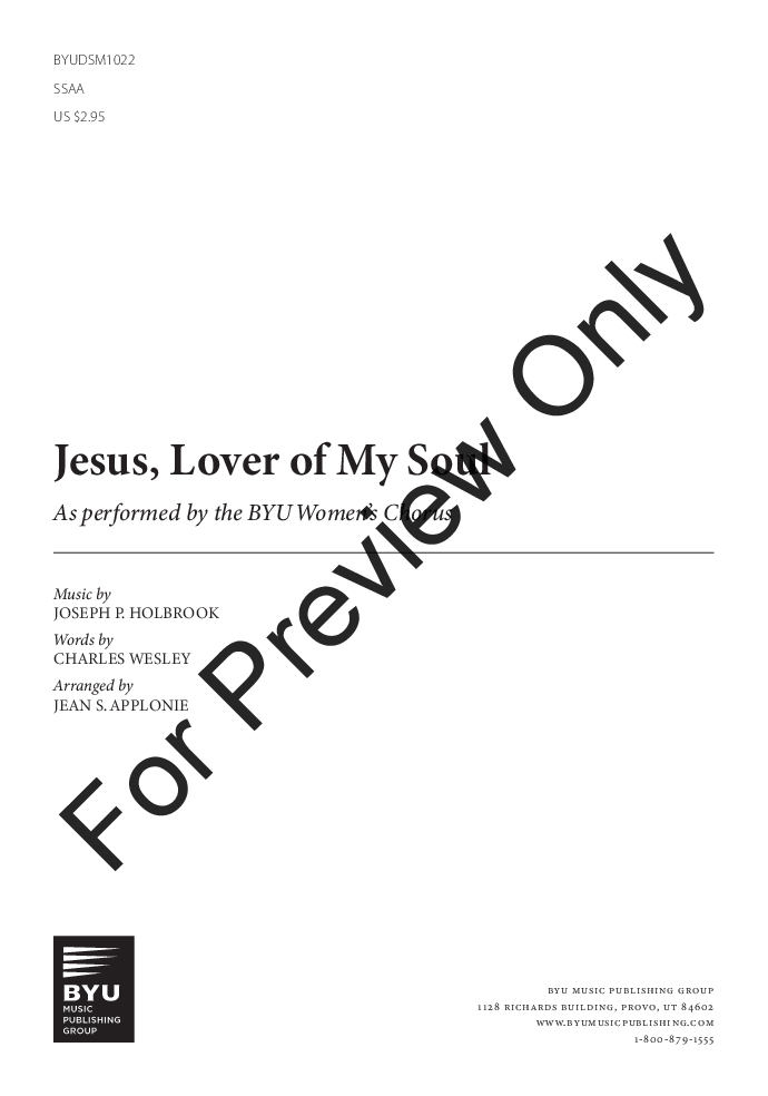 Jesus, Lover of My Soul P.O.D.