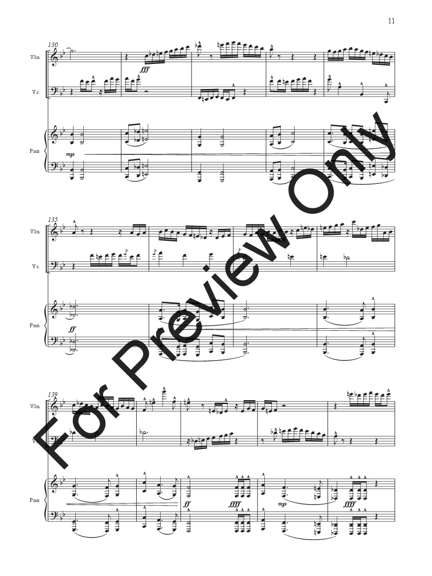 Piano Trio No 5,6,7, P.O.D.