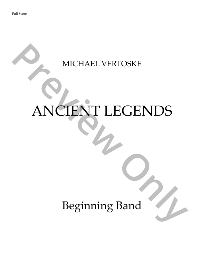 Ancient Legends P.O.D.