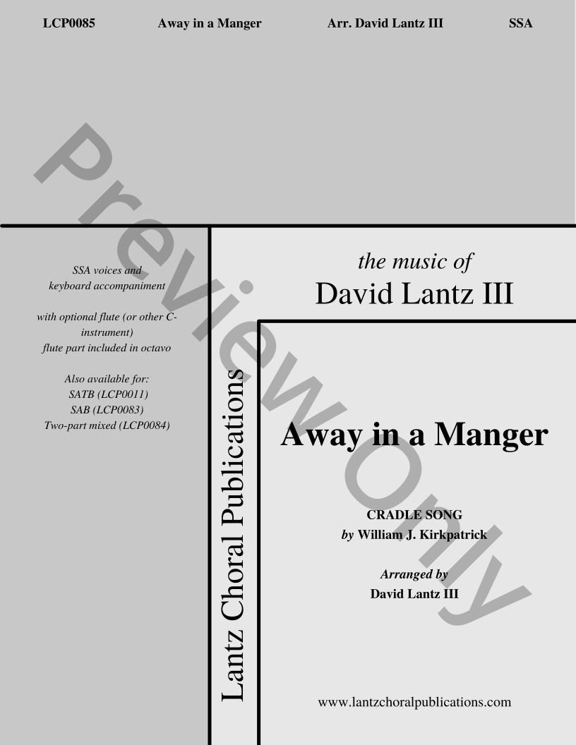 Away in a Manger P.O.D.