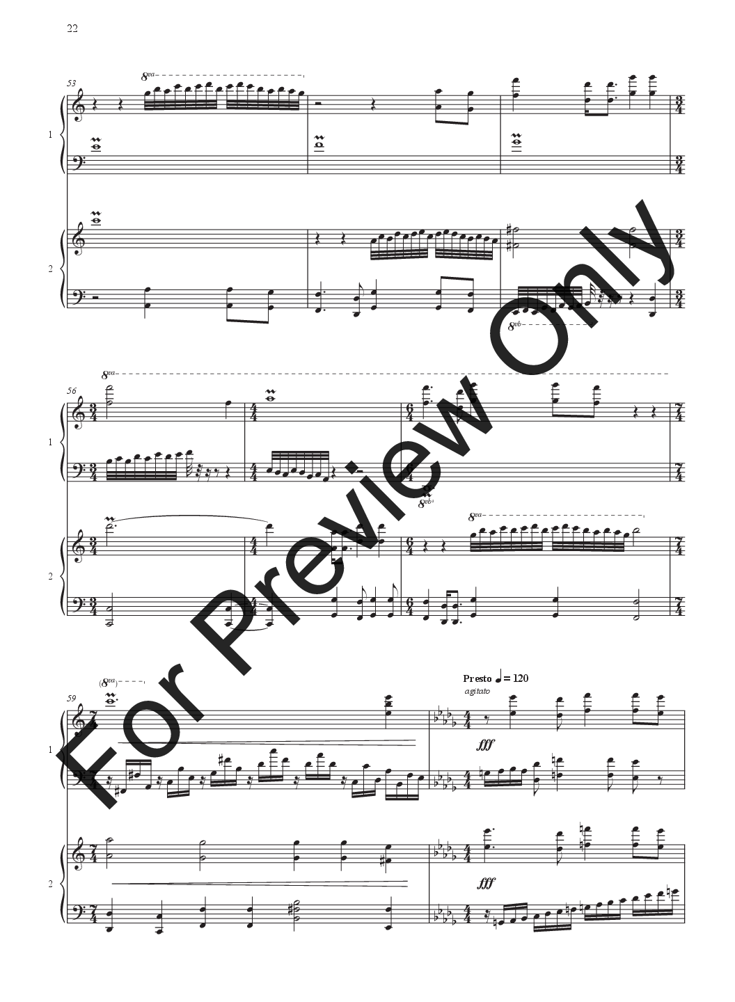 ''Group of Seven'' musical
  exhibition For Two Piano P.O.D.