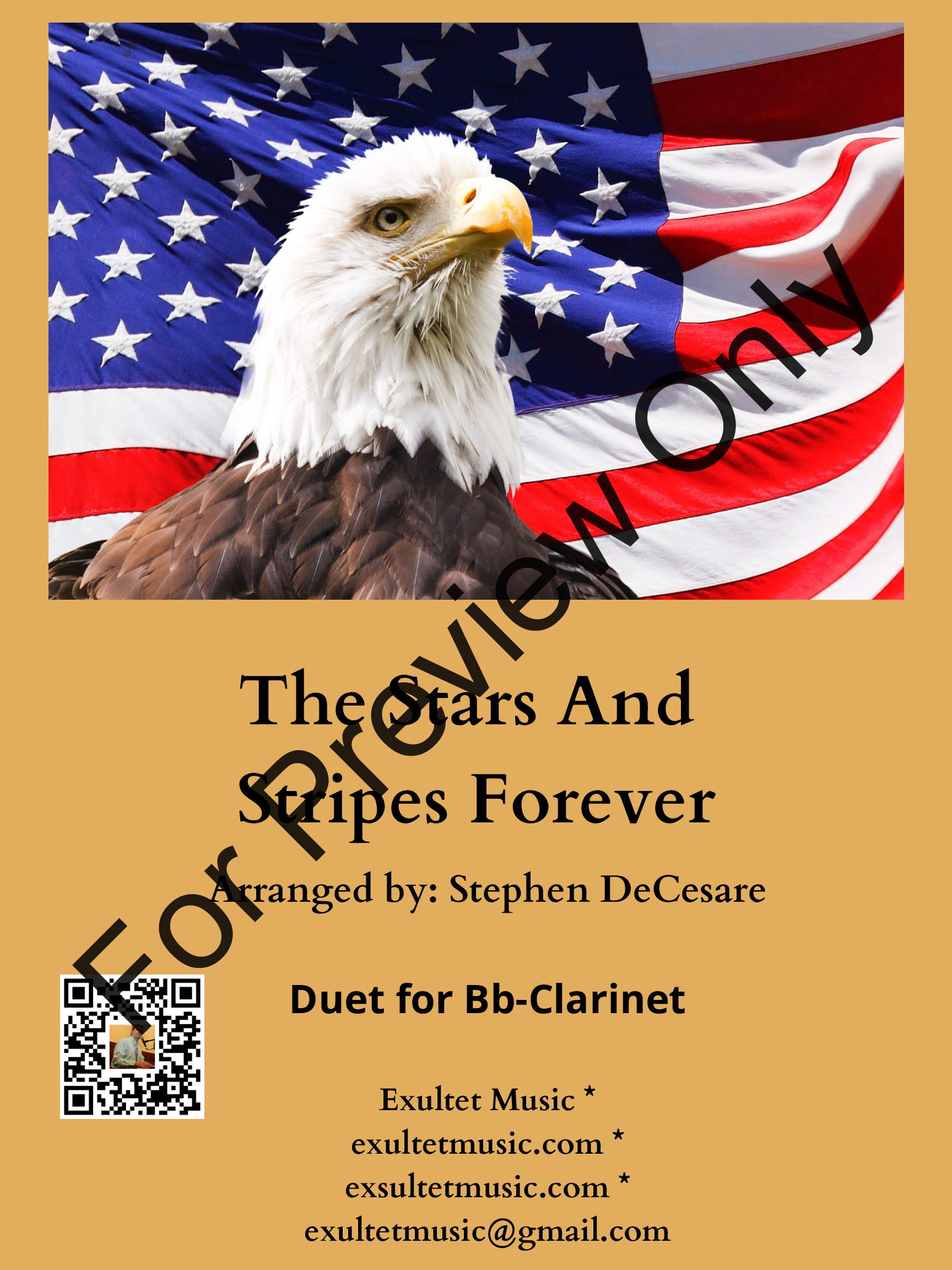 The Stars and Stripes Forever (Duet for Bb-Clarinet) P.O.D.