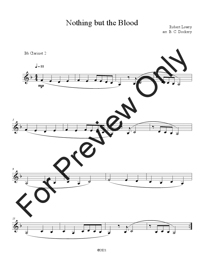 10 Easter Duets for 2 Clarinets and Piano - Vol. 1 P.O.D.