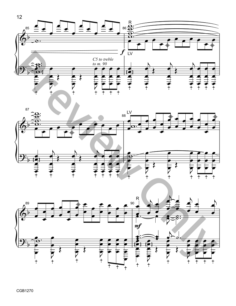 Voyages - Handbell Score