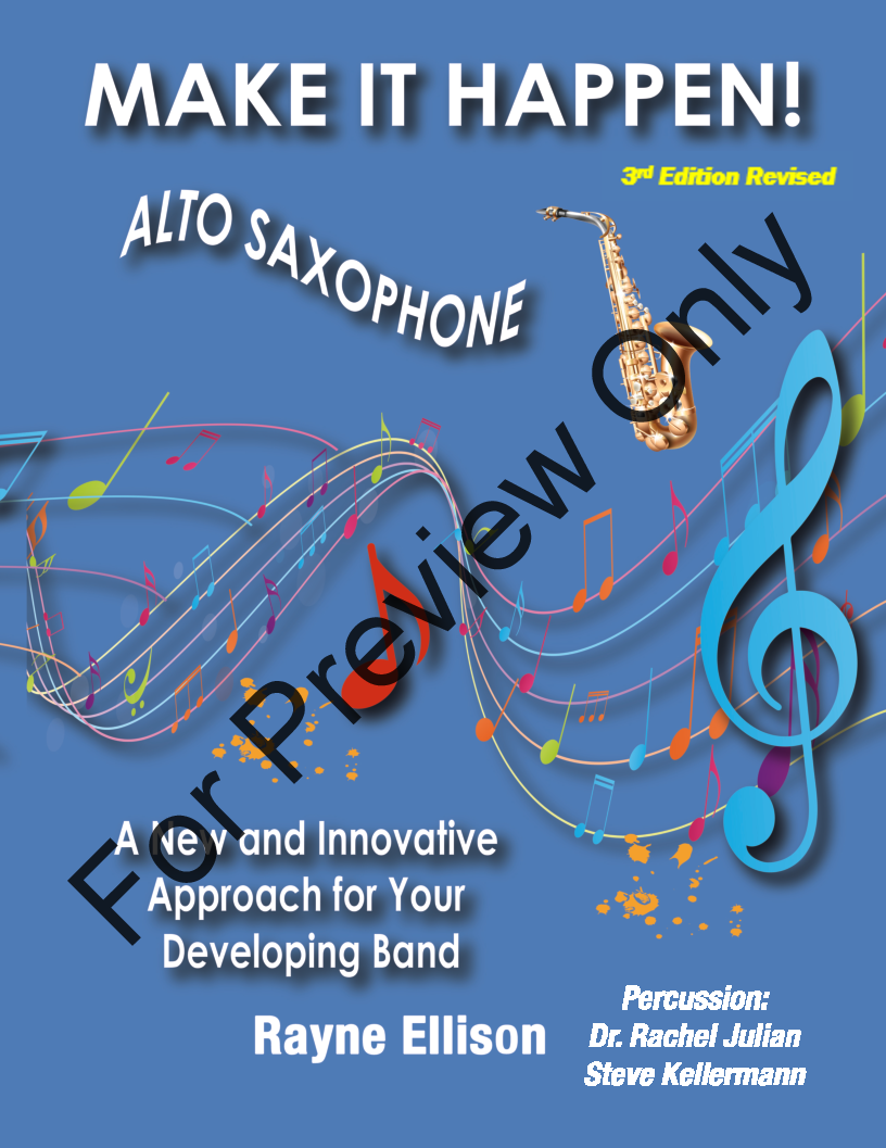 Make It Happen! Developing Band Method - Alto Sax P.O.D