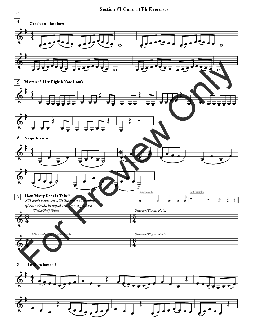 Make It Happen! Developing Band Method - Contra-Alto Clarinet P.O.D