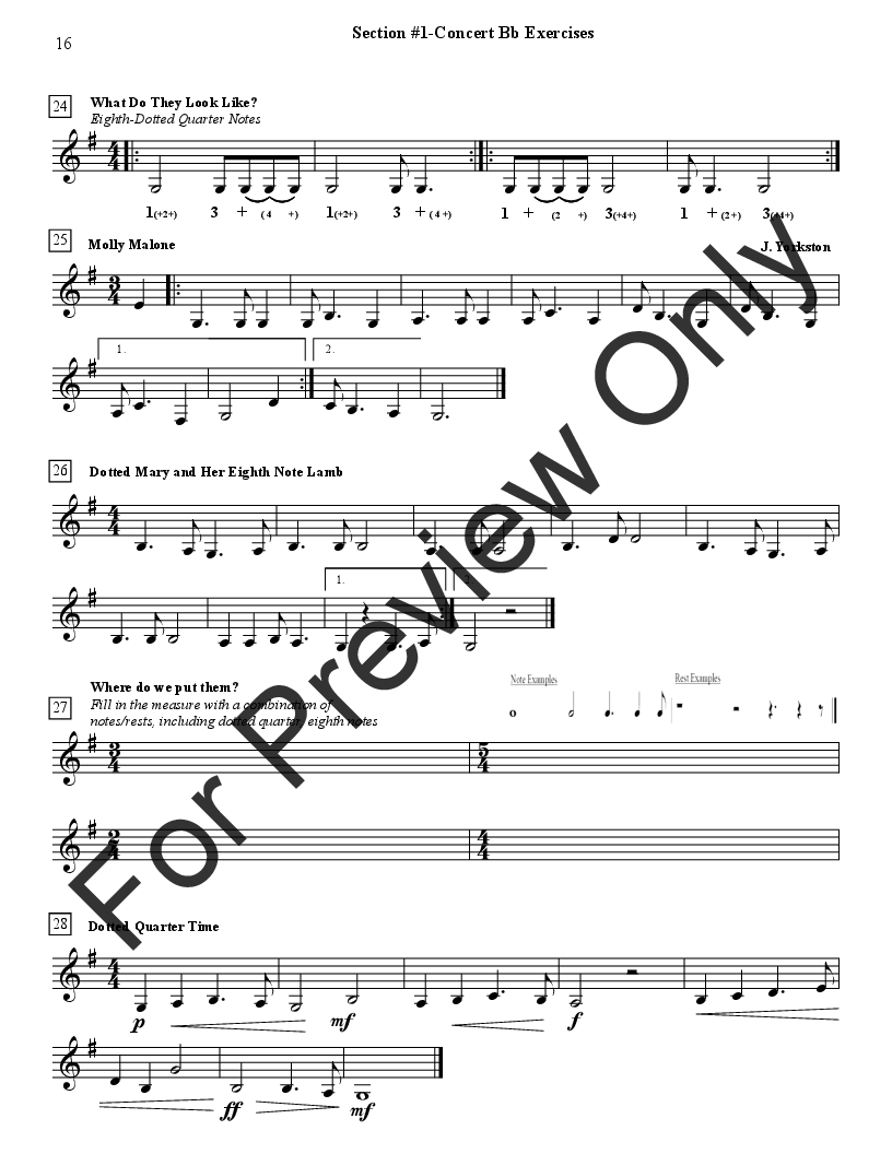 Make It Happen! Developing Band Method - Contra-Alto Clarinet P.O.D