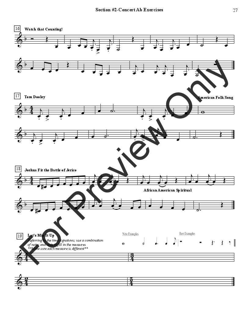 Make It Happen! Developing Band Method - Contra-Alto Clarinet P.O.D