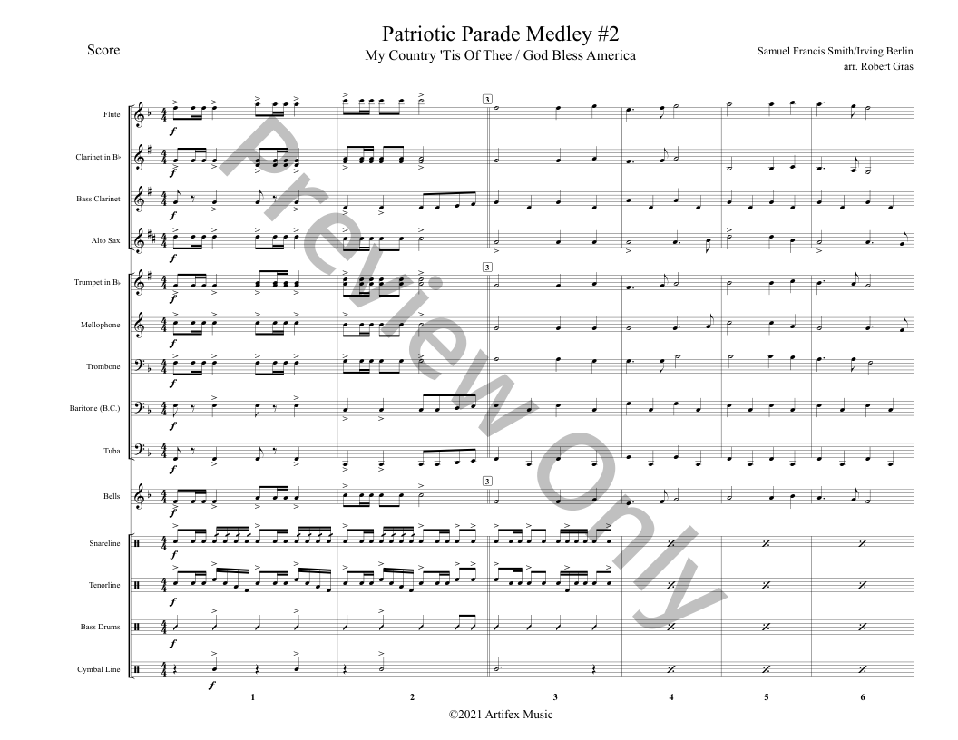 Patriotic Parade Medley #2 P.O.D.