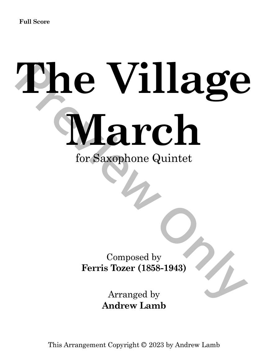 The Village March P.O.D