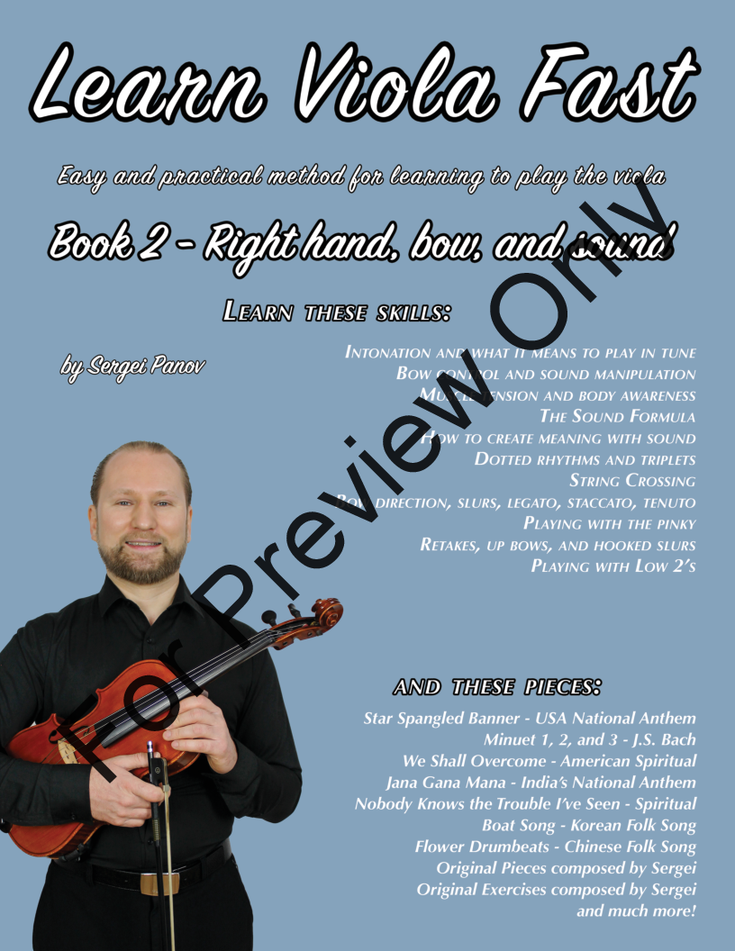 Learn Viola Fast Book 2 - Book 2 P.O.D.