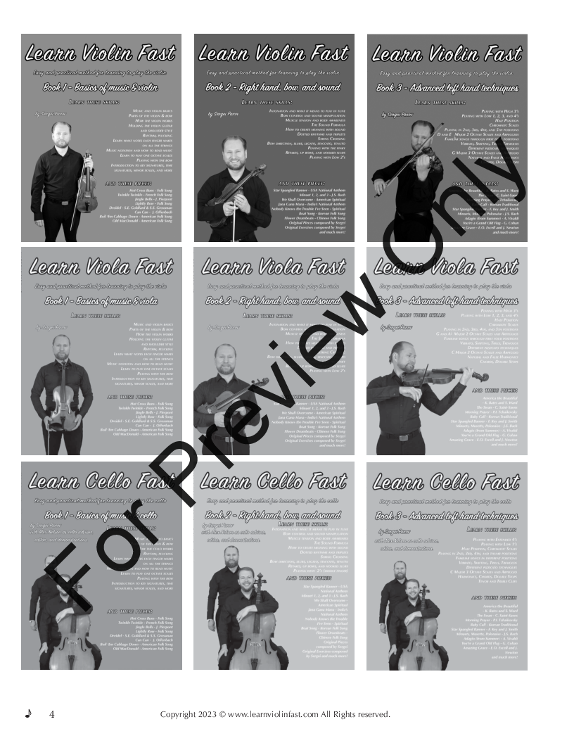 Spanish - Learn Violin Fast - Book 2 (Aprende Vio