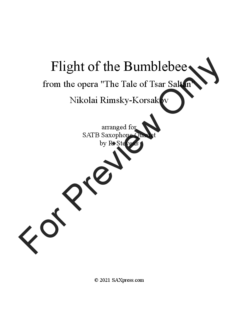 Flight of the Bumblebee P.O.D