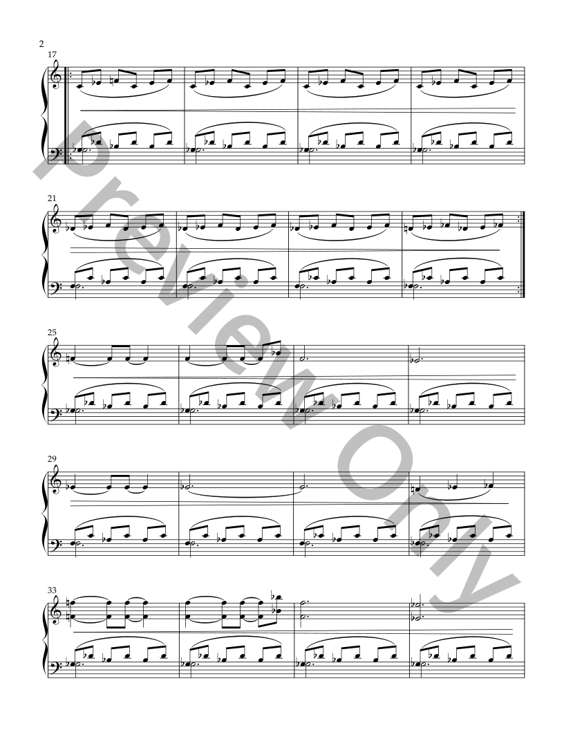 7 Short Pieces For Piano P.O.D