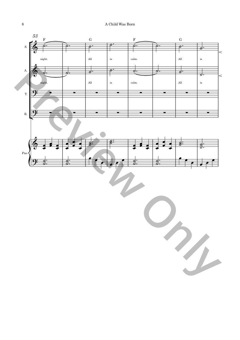 Christmas Angels Christmas Cantata SATB and piano with optional instruments P.O.D