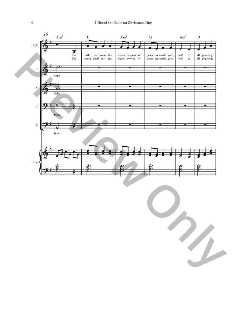 In The Stillness of the Night SATB Christmas Cantata with piano and optional instruments P.O.D