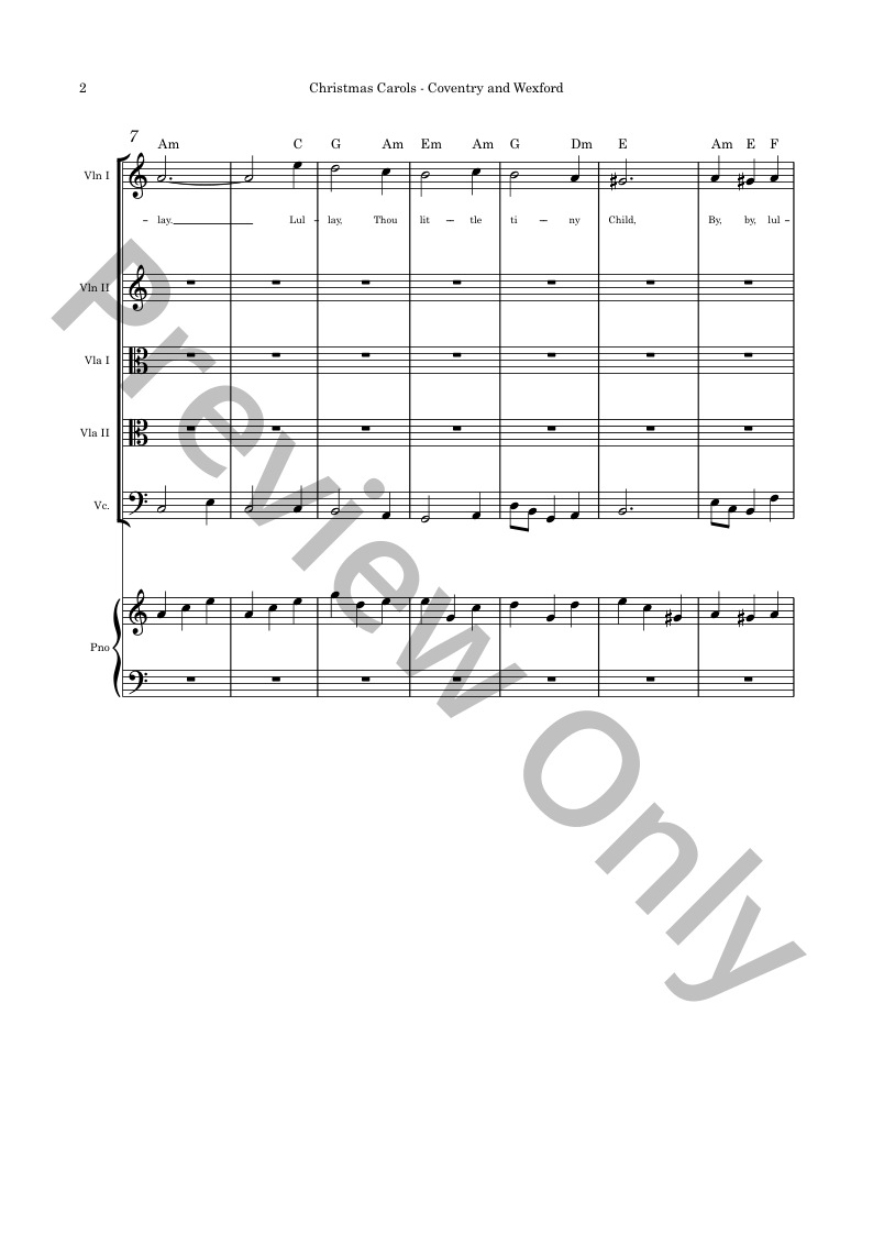 Christmas Strings Book 4 (violin, viola, cello) with piano P.O.D