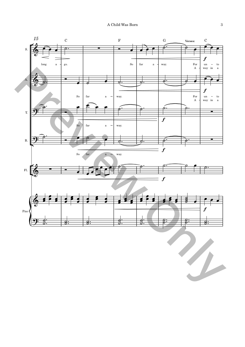 Christmas Originals SATB, piano and optional instruments composed by Connie Boss P.O.D