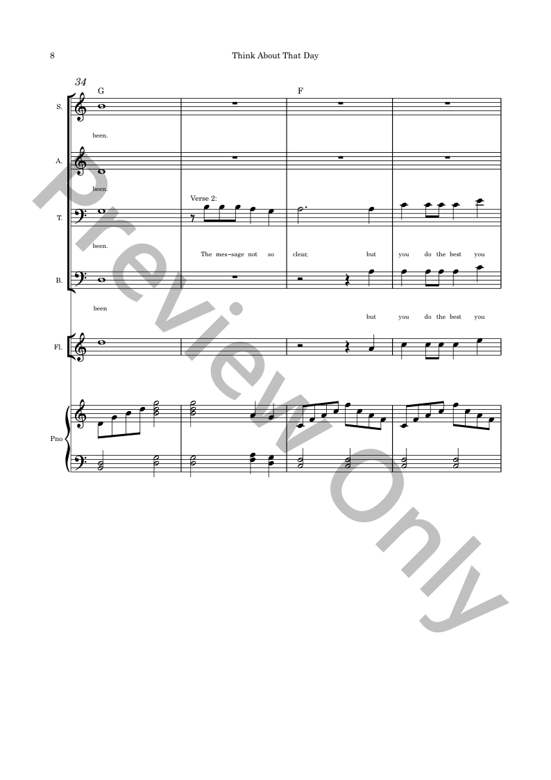 Christmas Originals SATB, piano and optional instruments composed by Connie Boss P.O.D