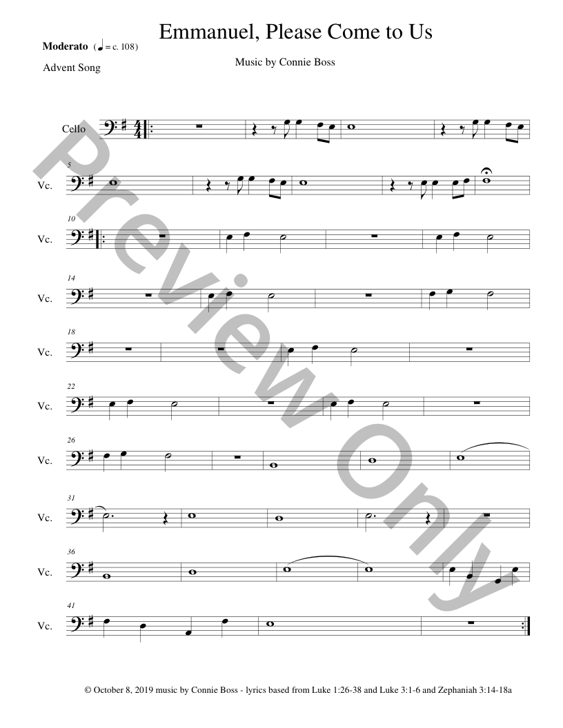 Christmas Originals SATB, piano and optional instruments composed by Connie Boss P.O.D