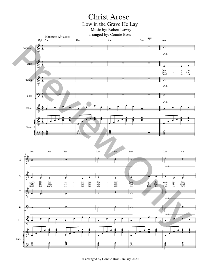 Lent and Easter Choir Book Choir and piano with instrumental parts P.O.D