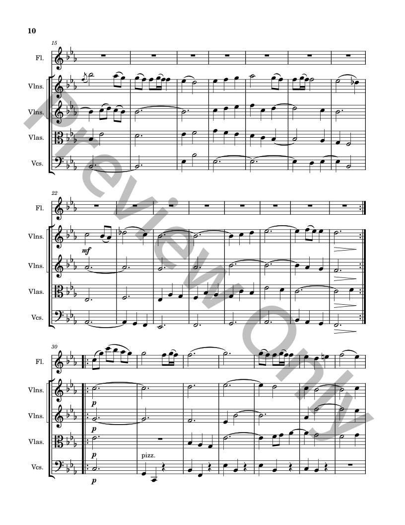 Flute Concertino No.1 P.O.D