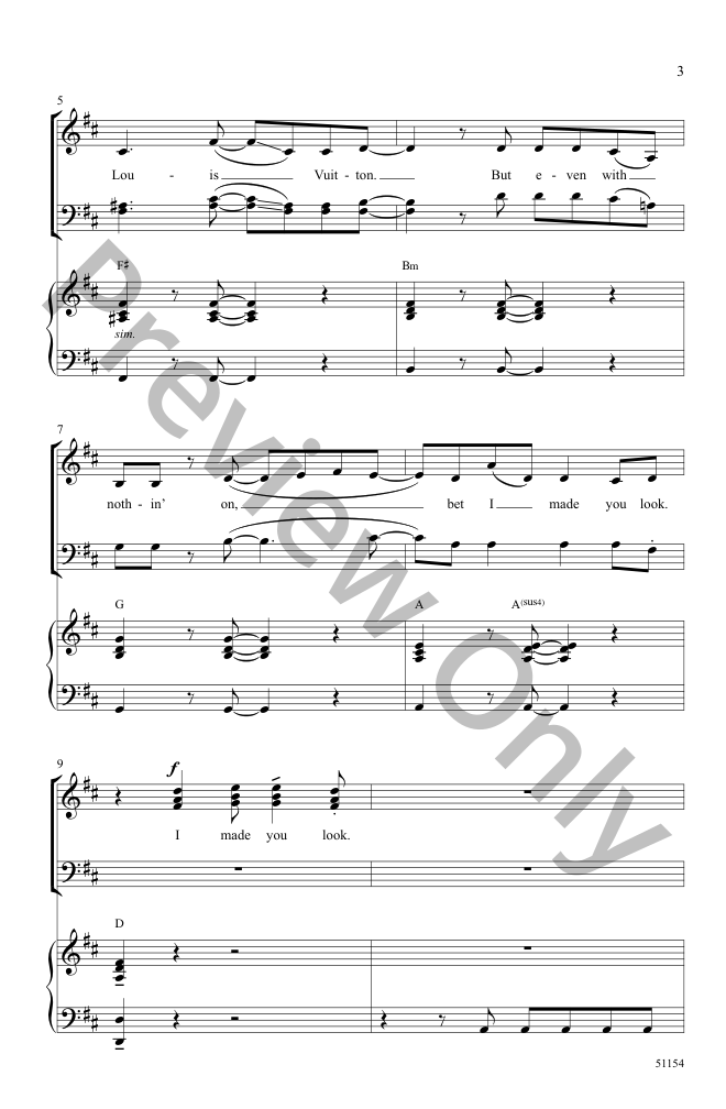 Made You Look by Meghan Trainor - Piano - Digital Sheet Music