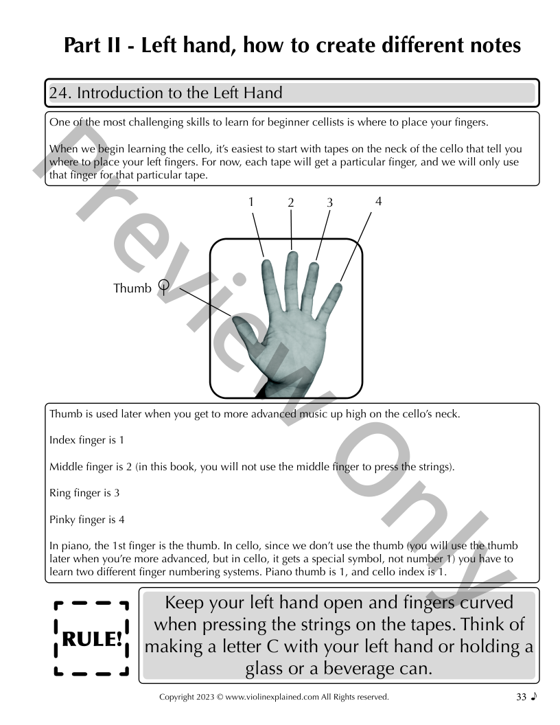 Learn Cello Fast - Book 1 P.O.D