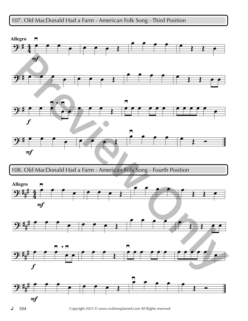 Learn Cello Fast - Book 3 P.O.D