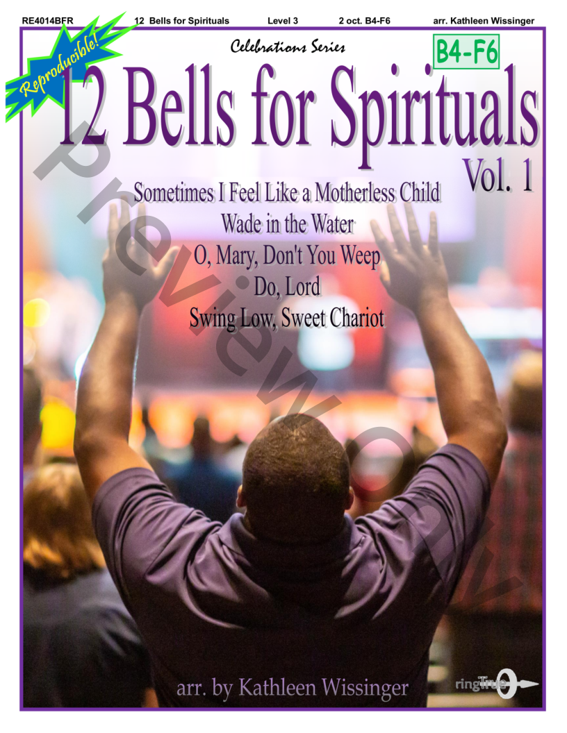 12 Bells for spirituals  B4-F6 2-3 OCTAVE