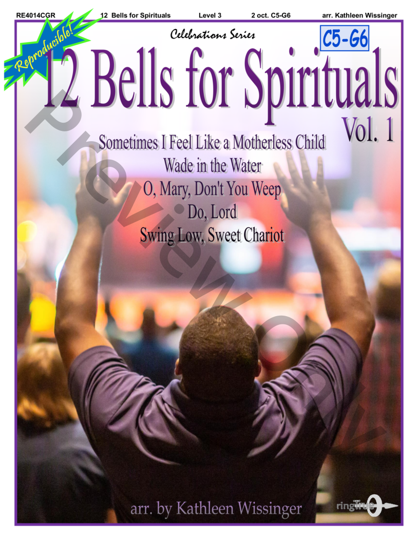 12 Bells for spirituals C5-G6 2-3 OCTAVE