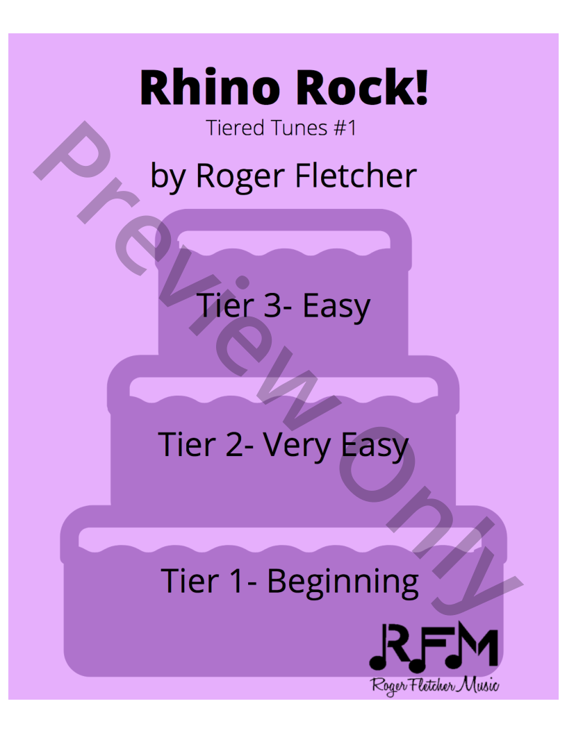 Rhino Rock!  (Tiered Tunes #1) P.O.D