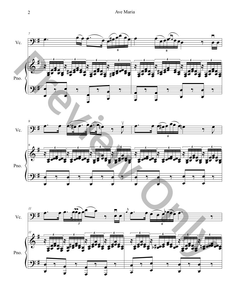 20 Classical Themes for Cello Solo with Piano Accompaniment P.O.D