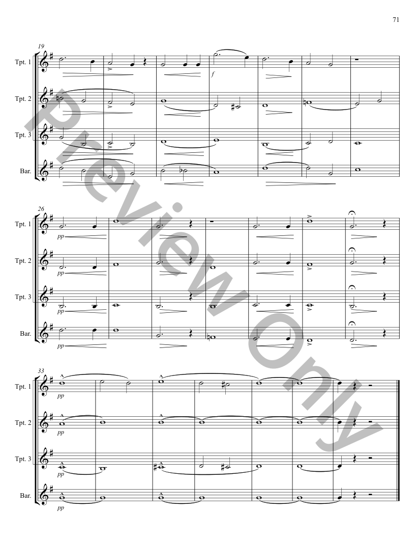 Chorales of Composers For Band P.O.D