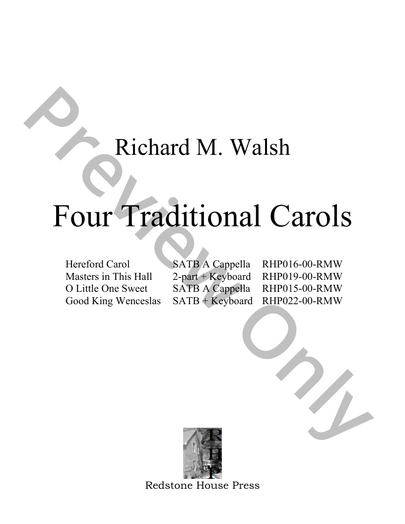 Four Traditional Carols P.O.D