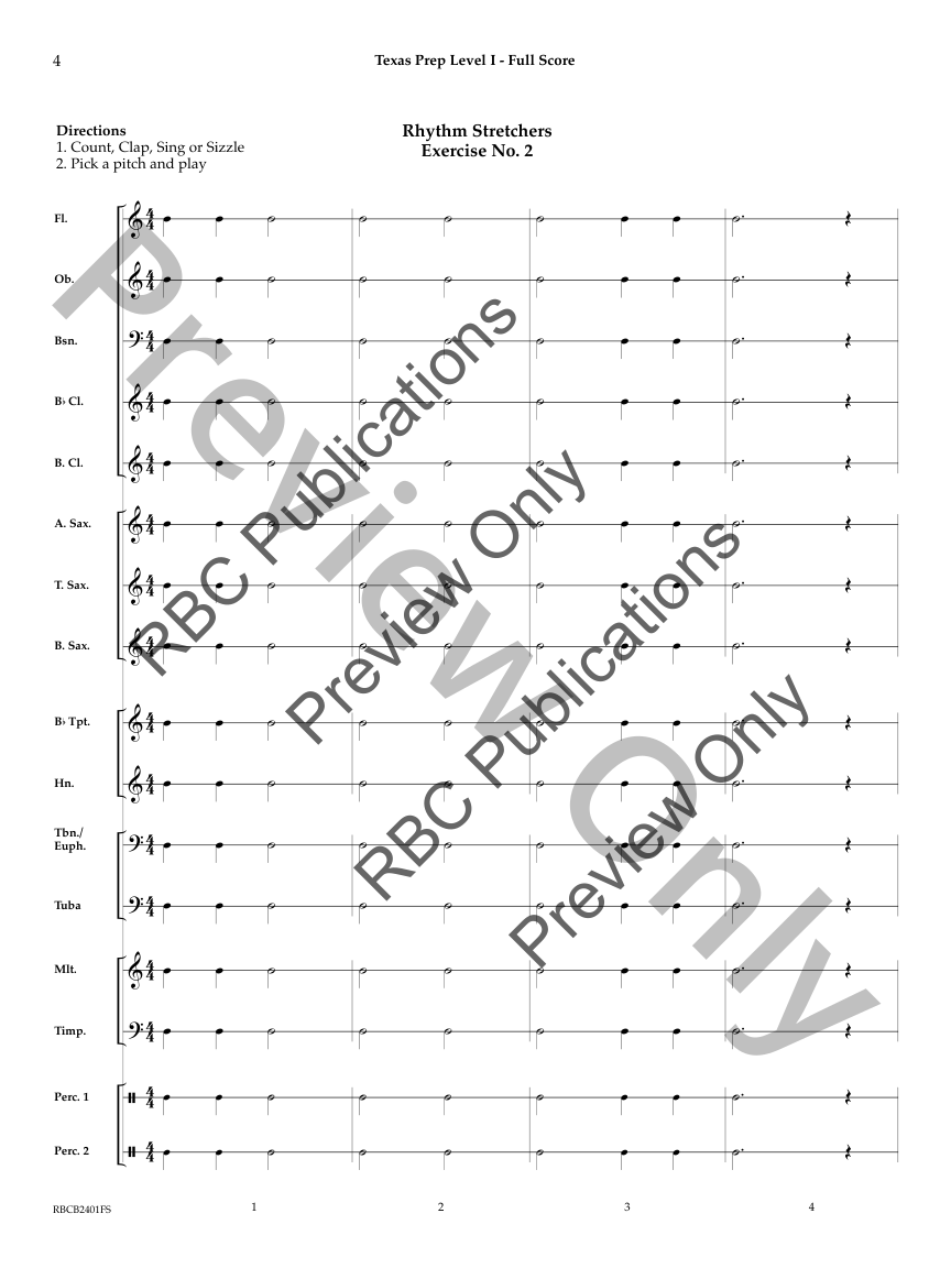 Texas Prep Level I Score