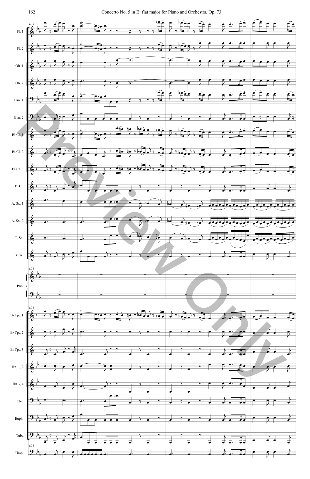Piano Concerto No. 5 in E-flat major - Op. 73 