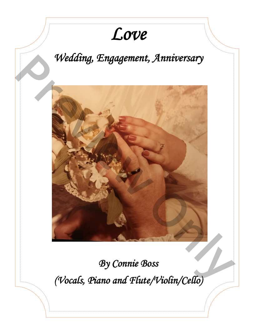 Love: Wedding/Engagement/Anniversary P.O.D