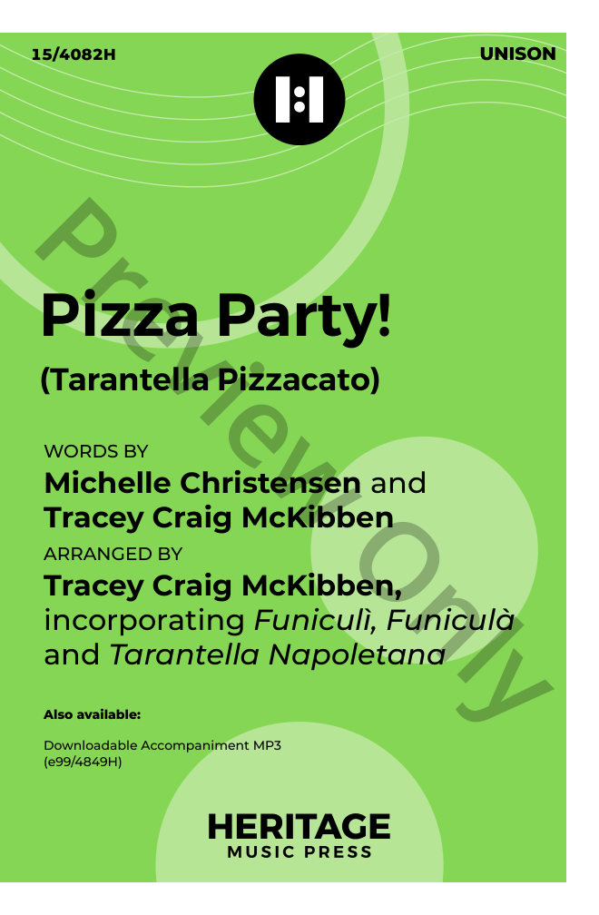 Pizza Party! Large Print Edition P.O.D.
