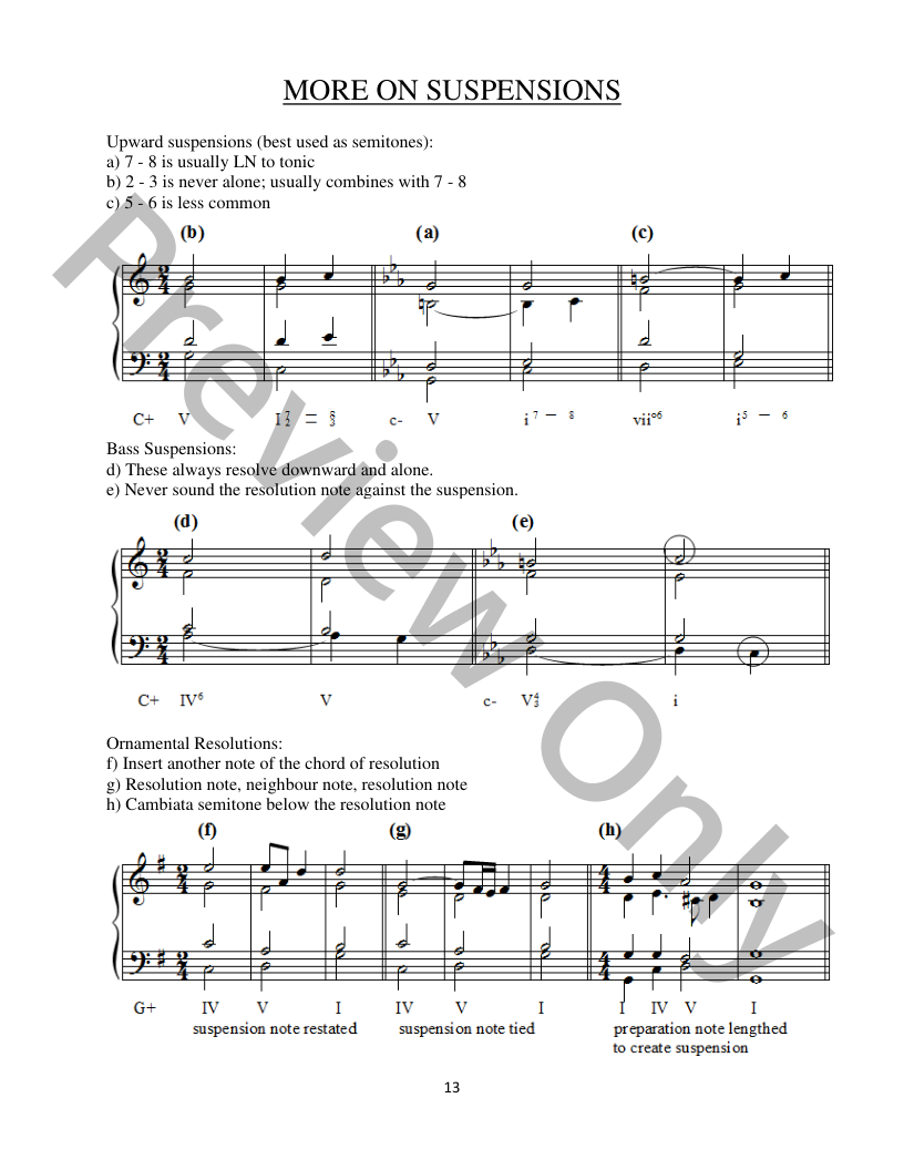 Cadences to Chromaticism P.O.D