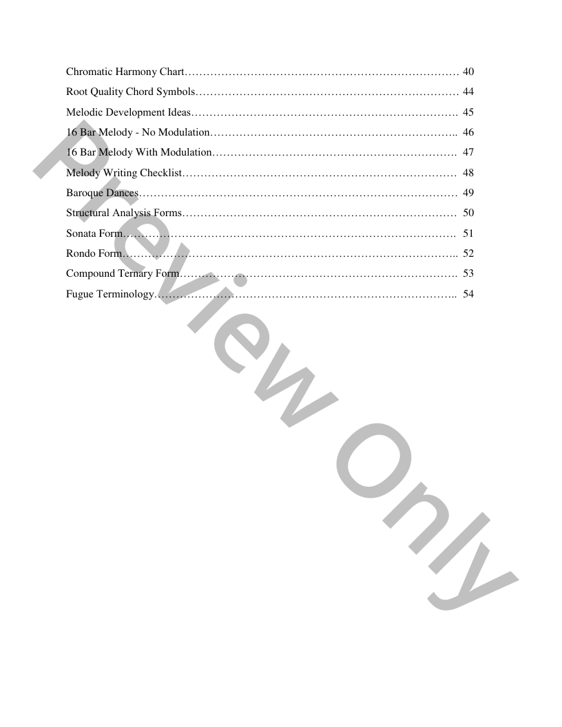 Cadences to Chromaticism P.O.D