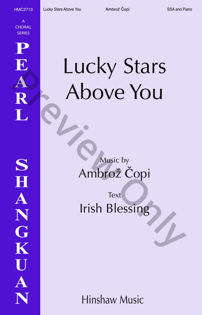 Lucky Stars Above You LARGE PRINT P.O.D.