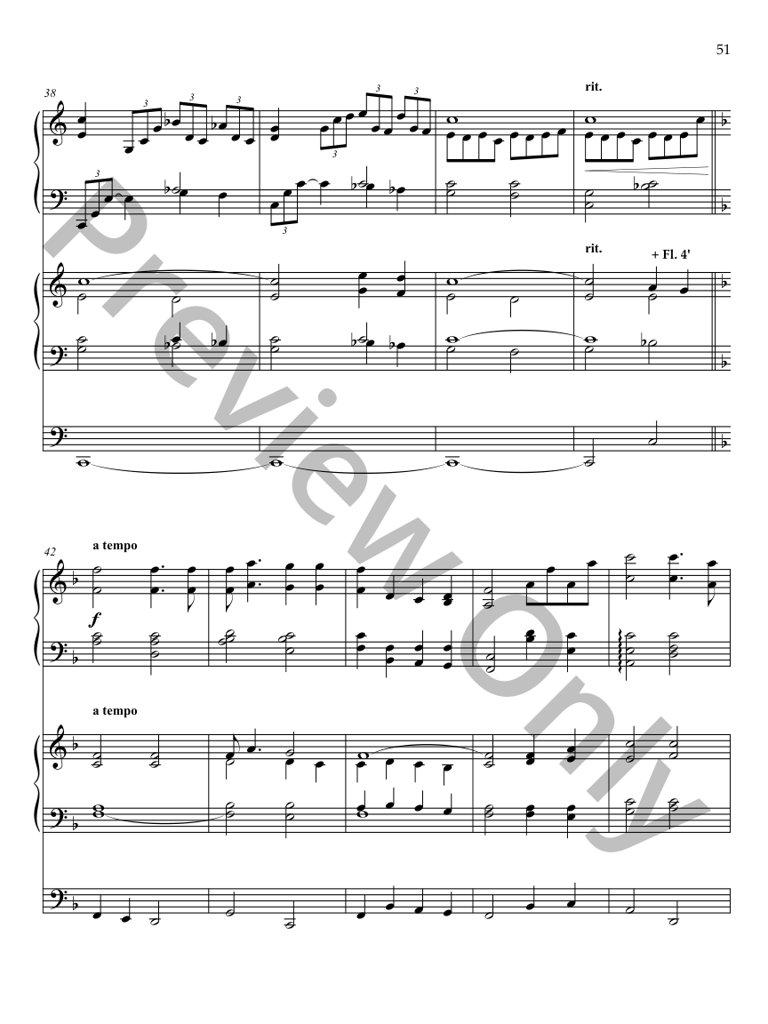 Easy Piano-Organ Duets, Vol. 3 P.O.D.
