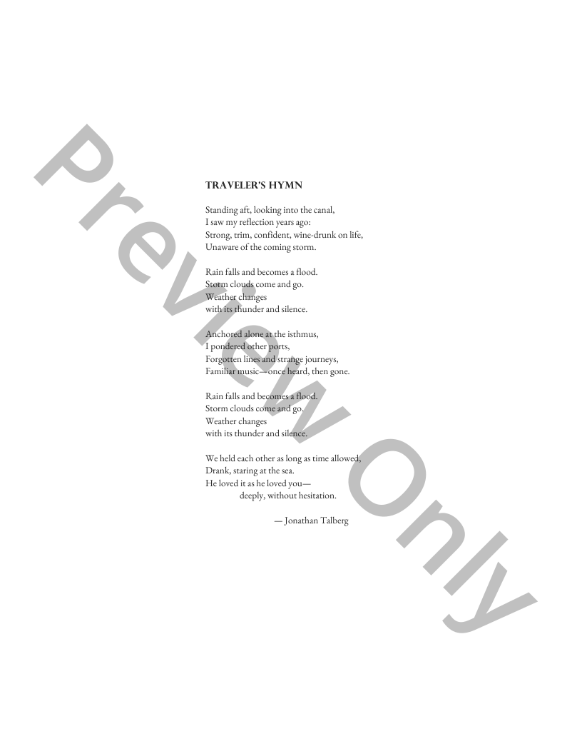 Traveler's Hymn P.O.D.