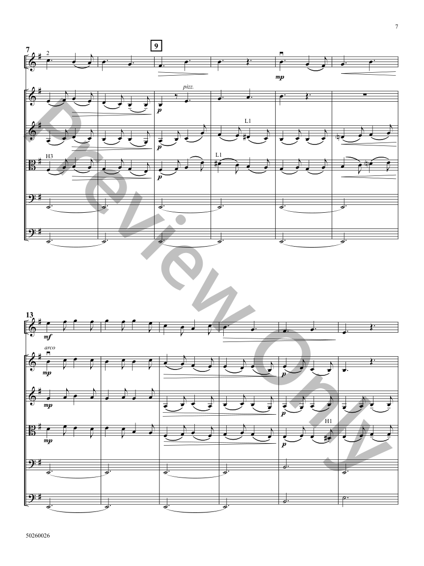 Lambert Concerto for Violin and String Orchestra SCORE