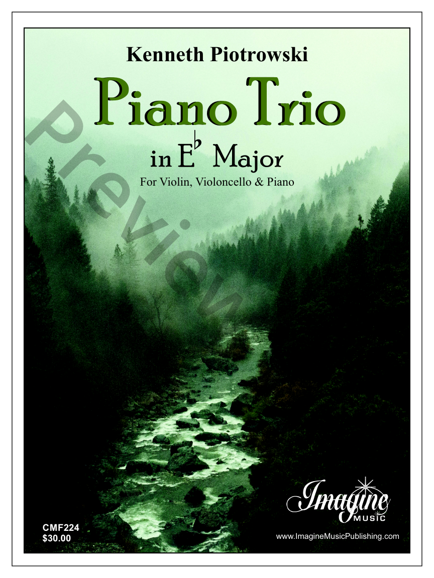 Piano Trio in Eb Major Violin, Cello, Piano