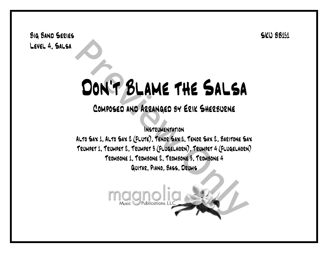 Don't Blame the Salsa P.O.D.