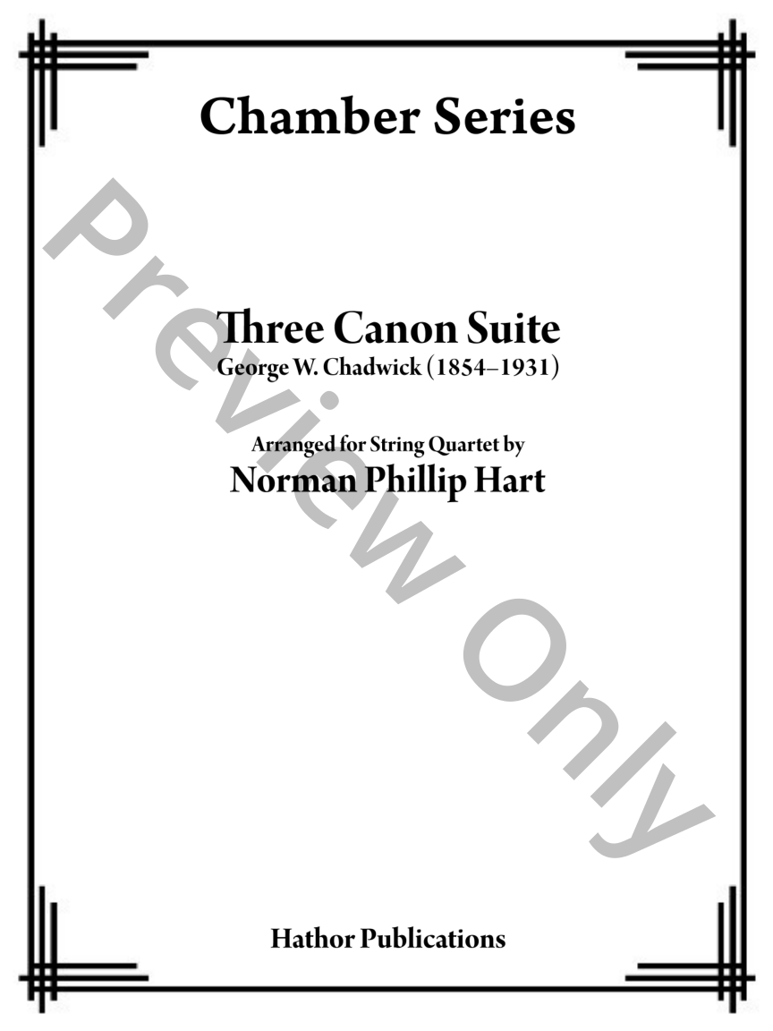 Three Canon Suite P.O.D