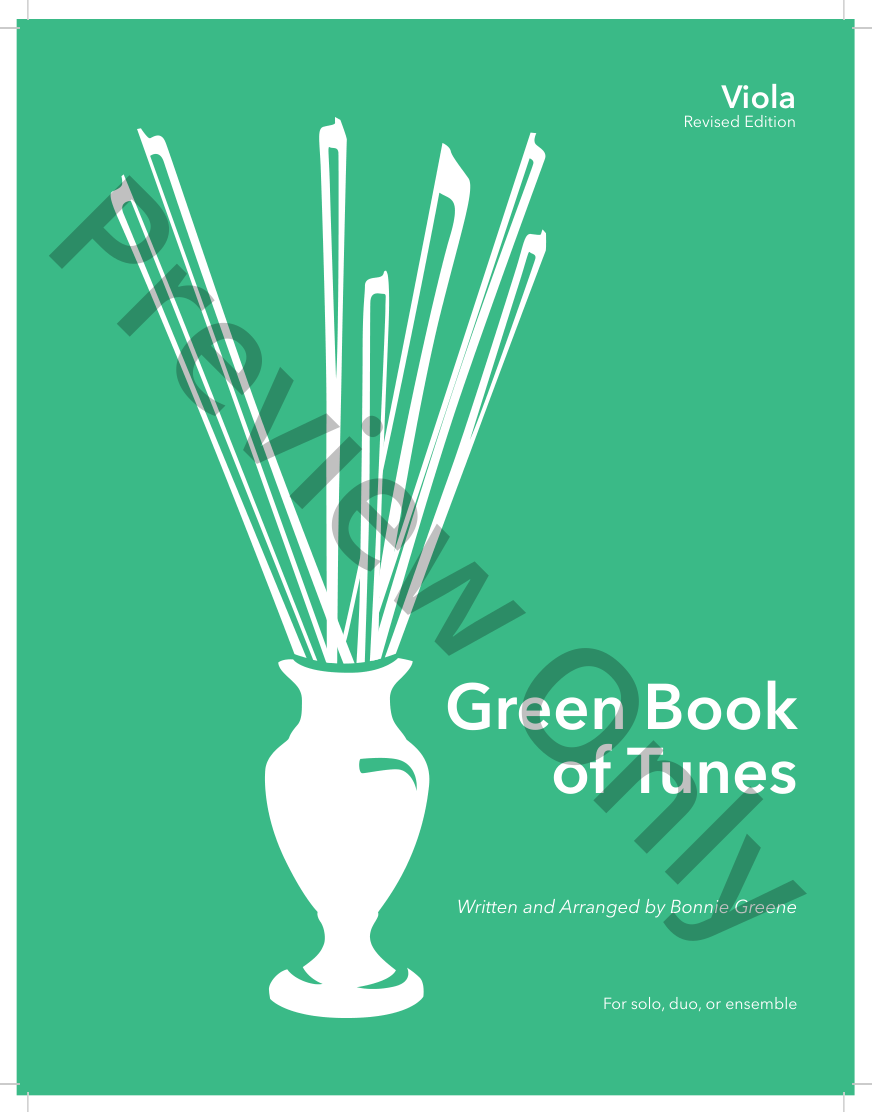 GREEN BOOK OF TUNES, Viola P.O.D