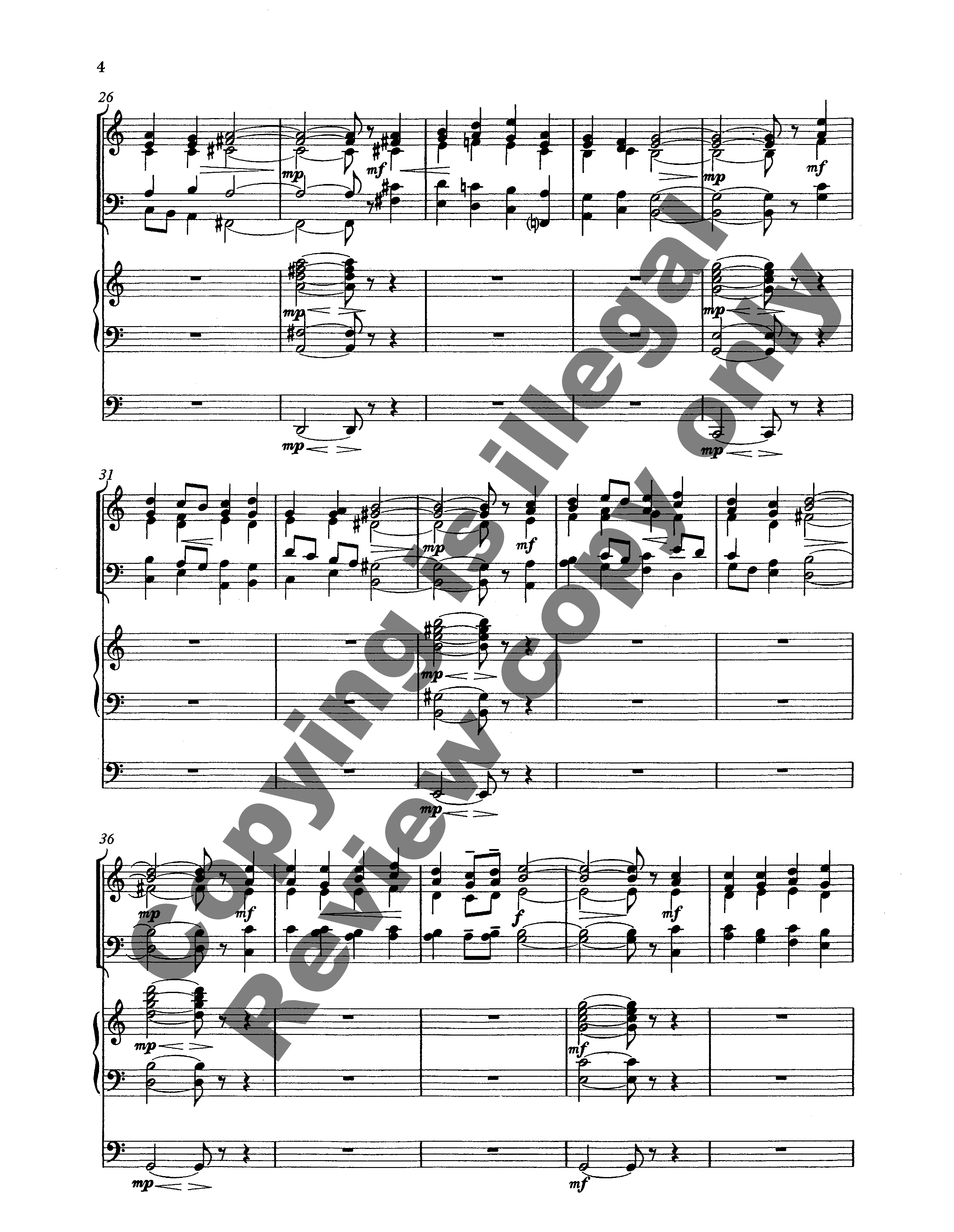 INTRODUCTION AND CHORALE FOR ORGAN